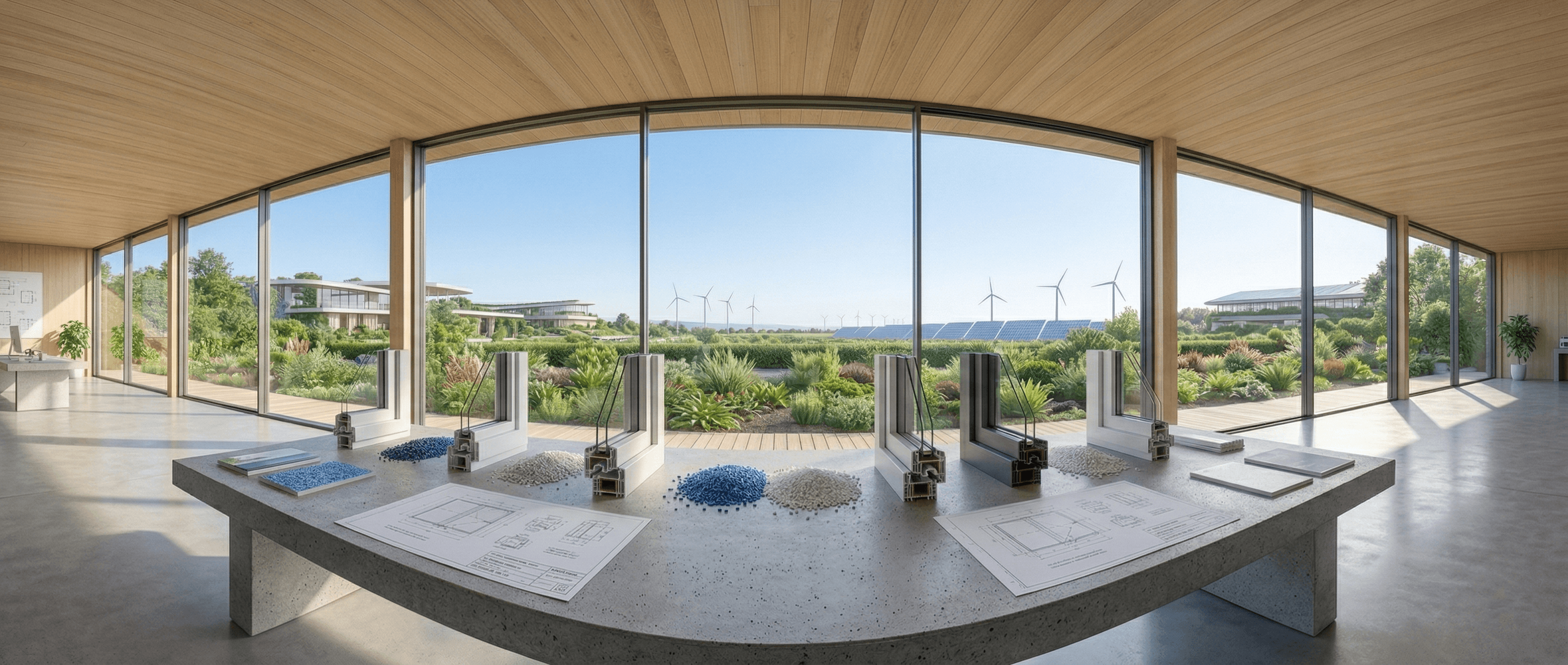 Fusion Nature et PVC - Innovation durable